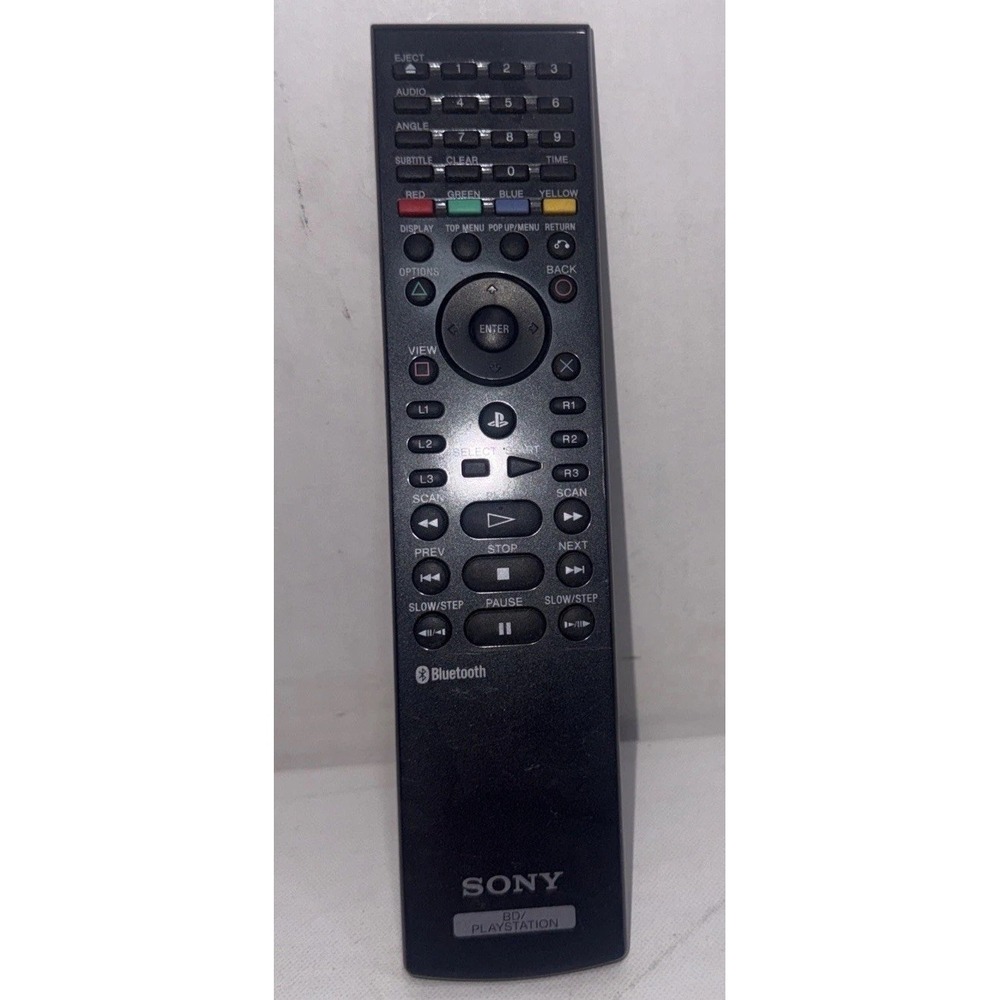 Sony PS3 BD Playstation 3 Media Blu-ray Disc Remote Control UNTESTED